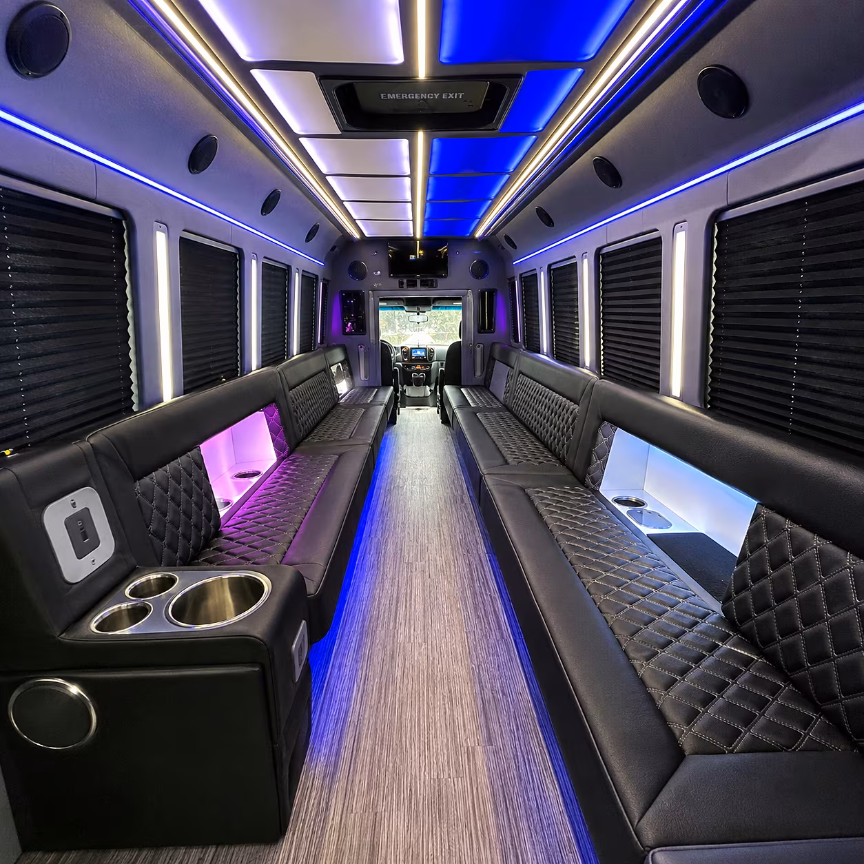 lynn party bus rental interior